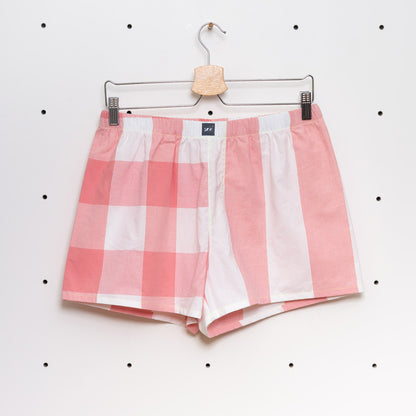 soki Upcycling Boxershorts aus Baumwoll-Bettwäsche