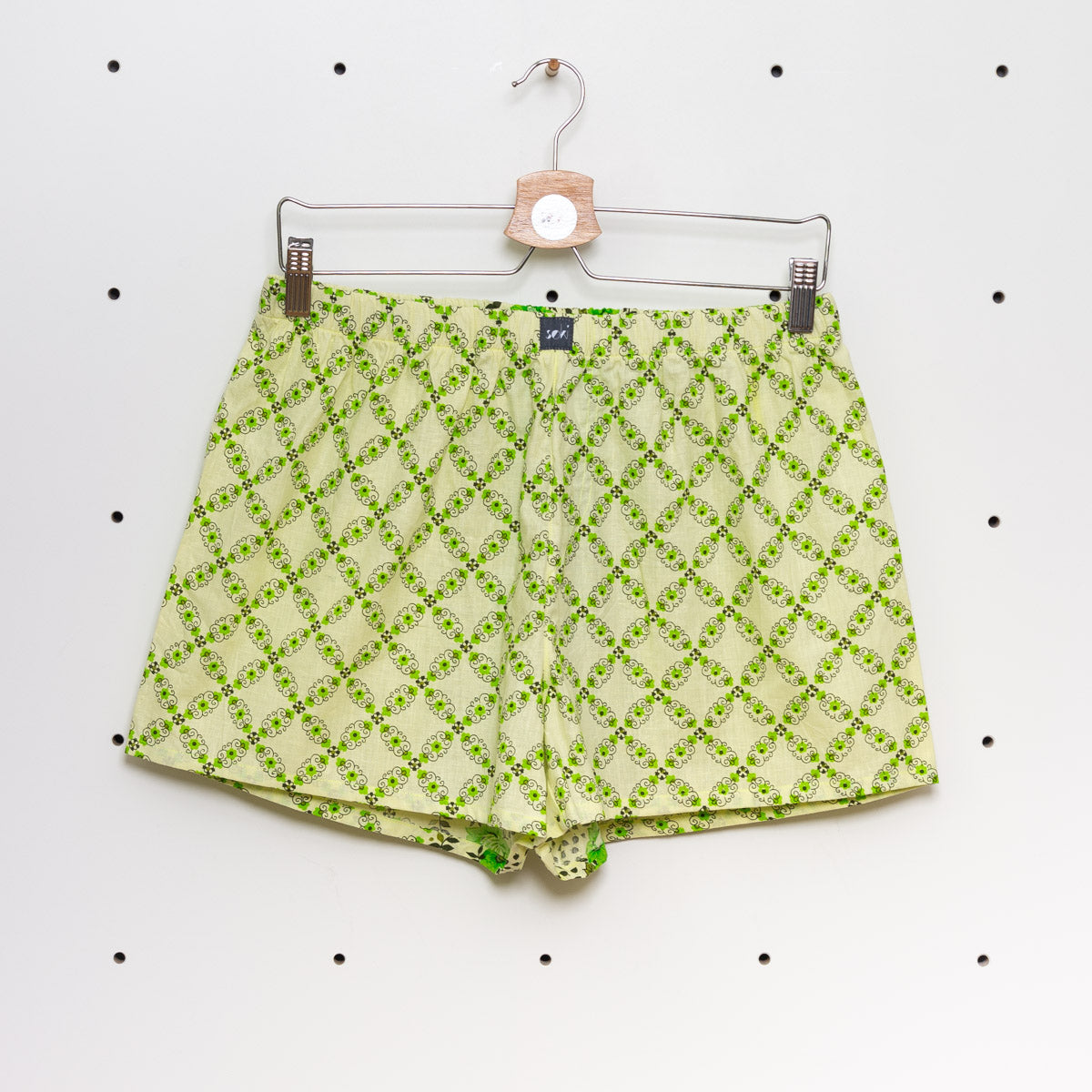 soki Upcycling Boxershorts aus Baumwoll-Bettwäsche