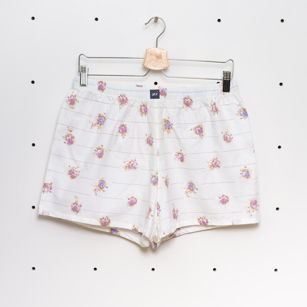 soki Upcycling Boxershorts aus Baumwoll-Bettwäsche