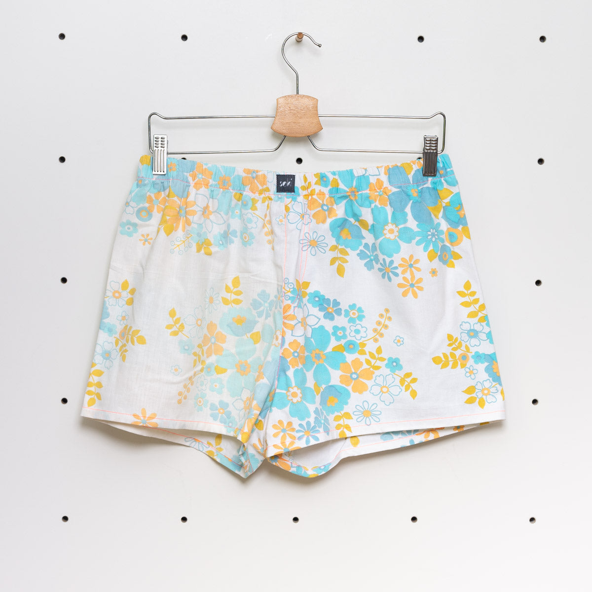 soki Upcycling Boxershorts aus Baumwoll-Bettwäsche