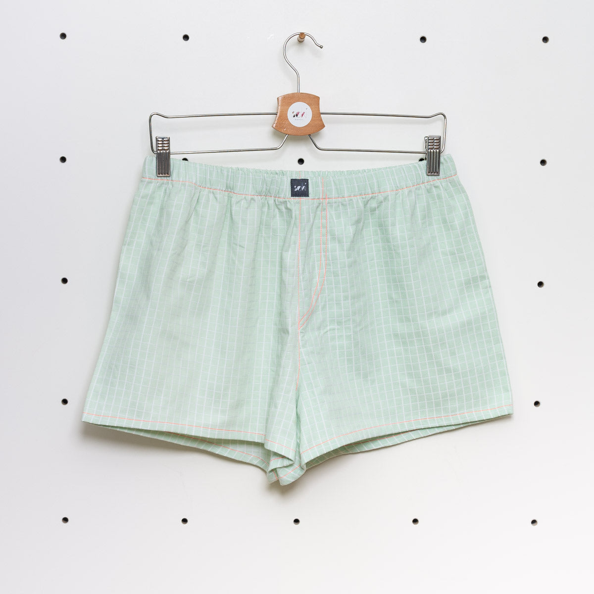soki Upcycling Boxershorts aus Baumwoll-Bettwäsche