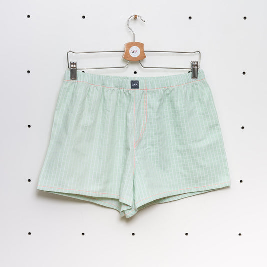 soki Upcycling Boxershorts aus Baumwoll-Bettwäsche