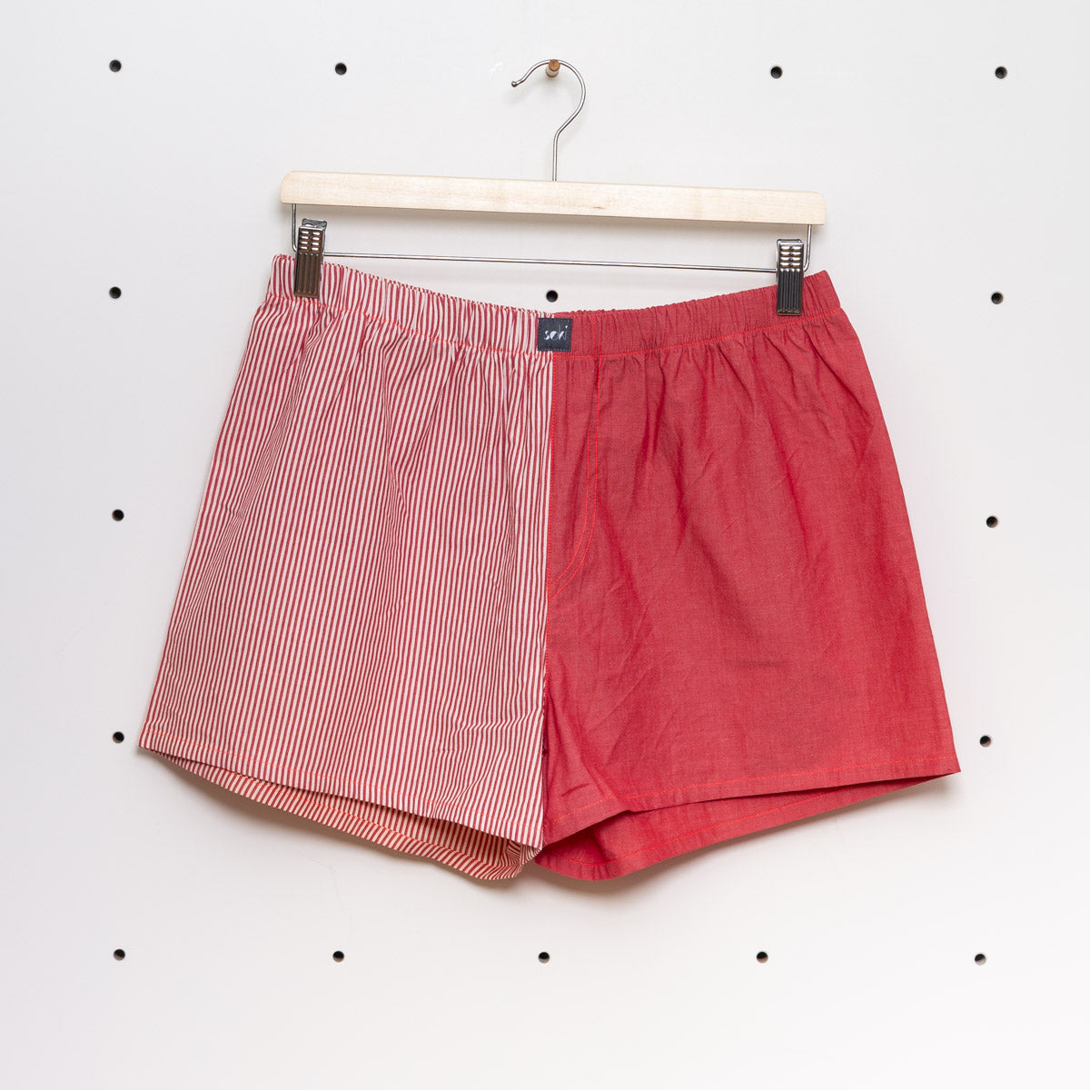 soki Upcycling Boxershorts aus Baumwoll-Bettwäsche