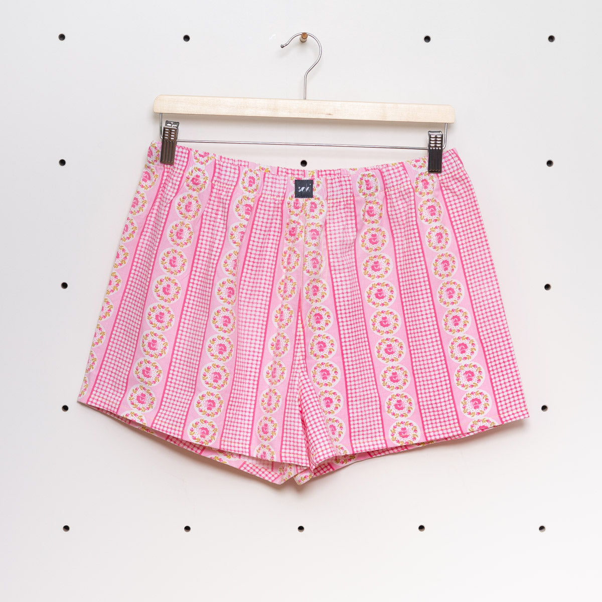 soki Upcycling Boxershorts aus Baumwoll-Bettwäsche