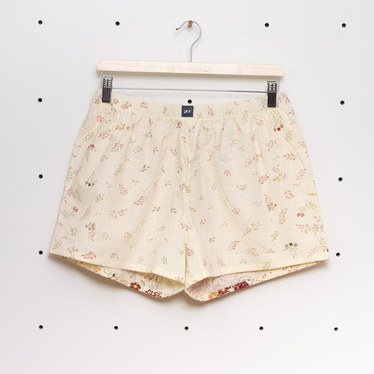 soki Upcycling Boxershorts aus Baumwoll-Bettwäsche