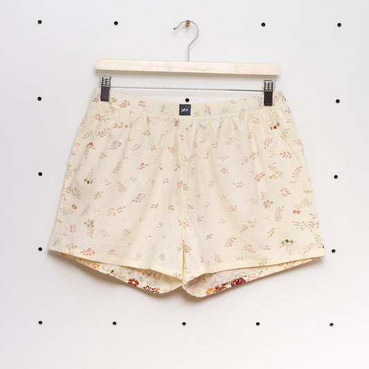 soki Upcycling Boxershorts aus Baumwoll-Bettwäsche