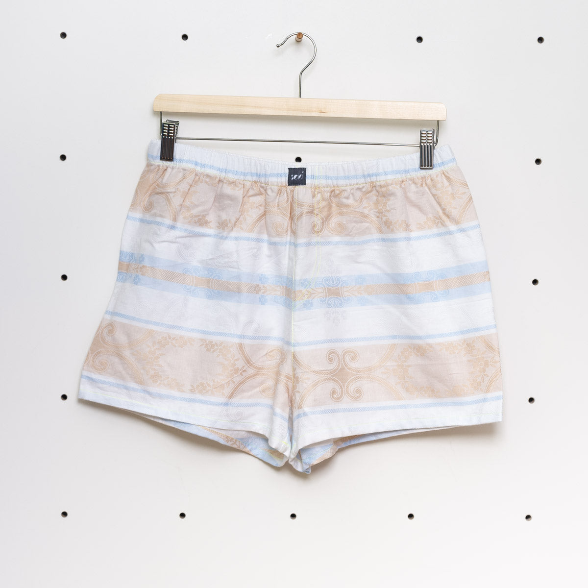 soki Upcycling Boxershorts aus Baumwoll-Bettwäsche