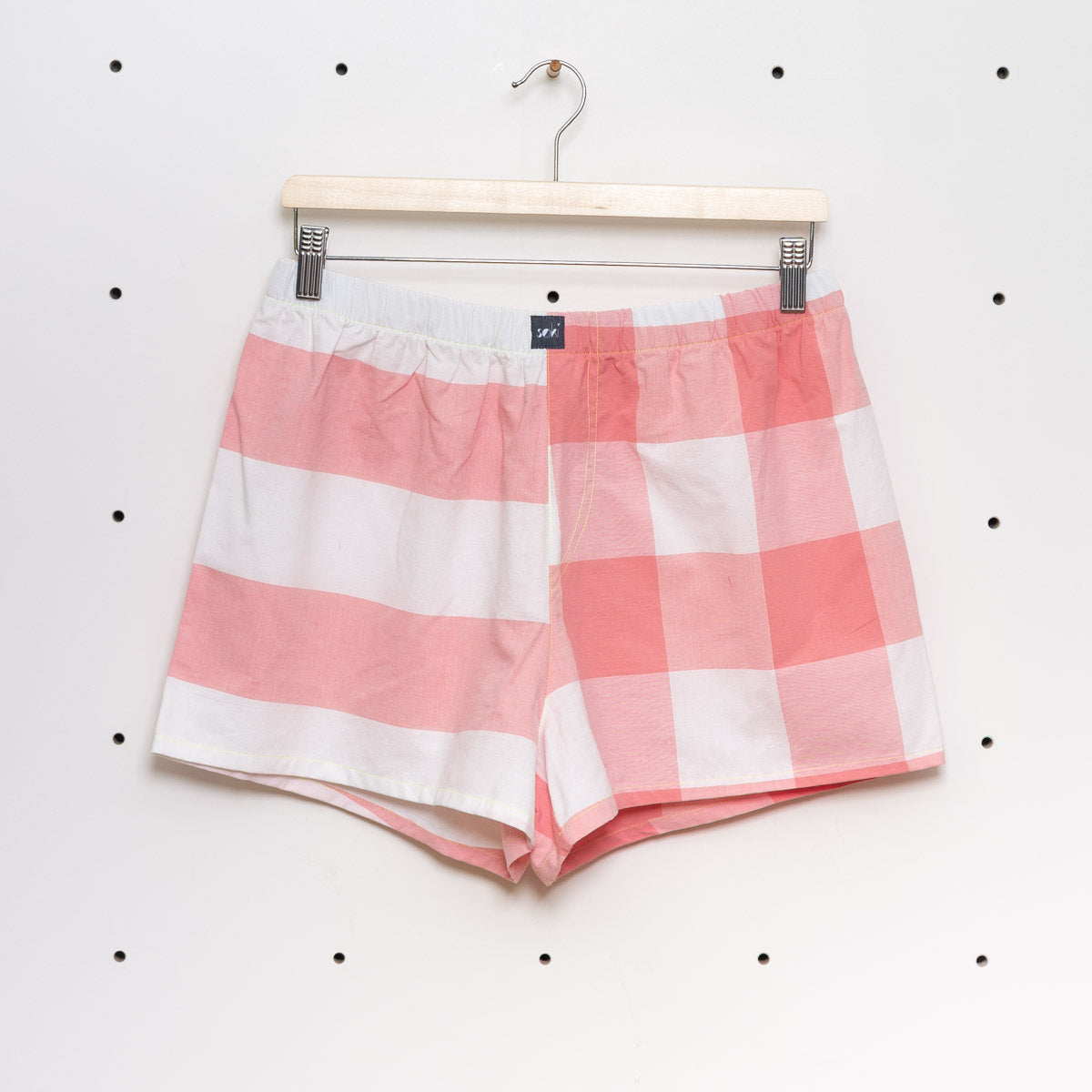 soki Upcycling Boxershorts aus Baumwoll-Bettwäsche