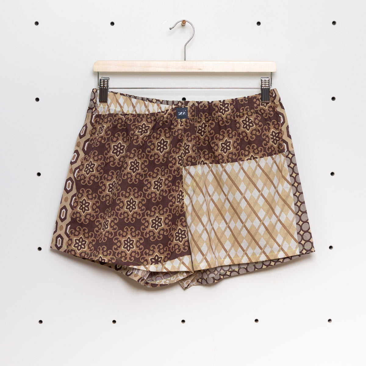 soki Upcycling Boxershorts aus Baumwoll-Bettwäsche