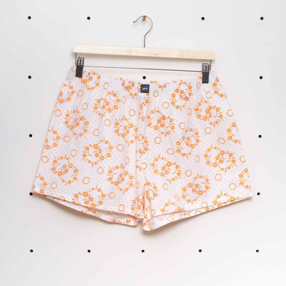 soki Upcycling Boxershorts aus Baumwoll-Bettwäsche
