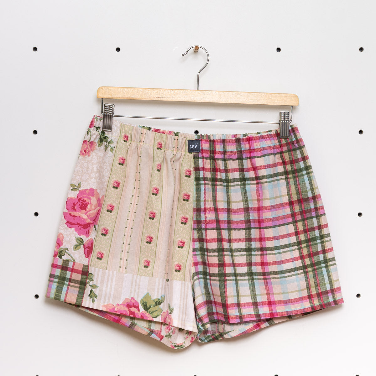soki Upcycling Boxershorts aus Baumwoll-Bettwäsche