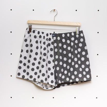 soki Upcycling Boxershorts aus Baumwoll-Bettwäsche