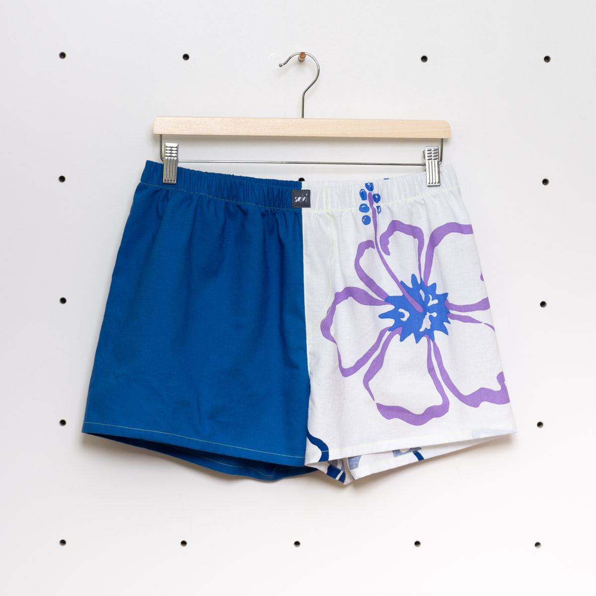 soki Upcycling Boxershorts aus Baumwoll-Bettwäsche