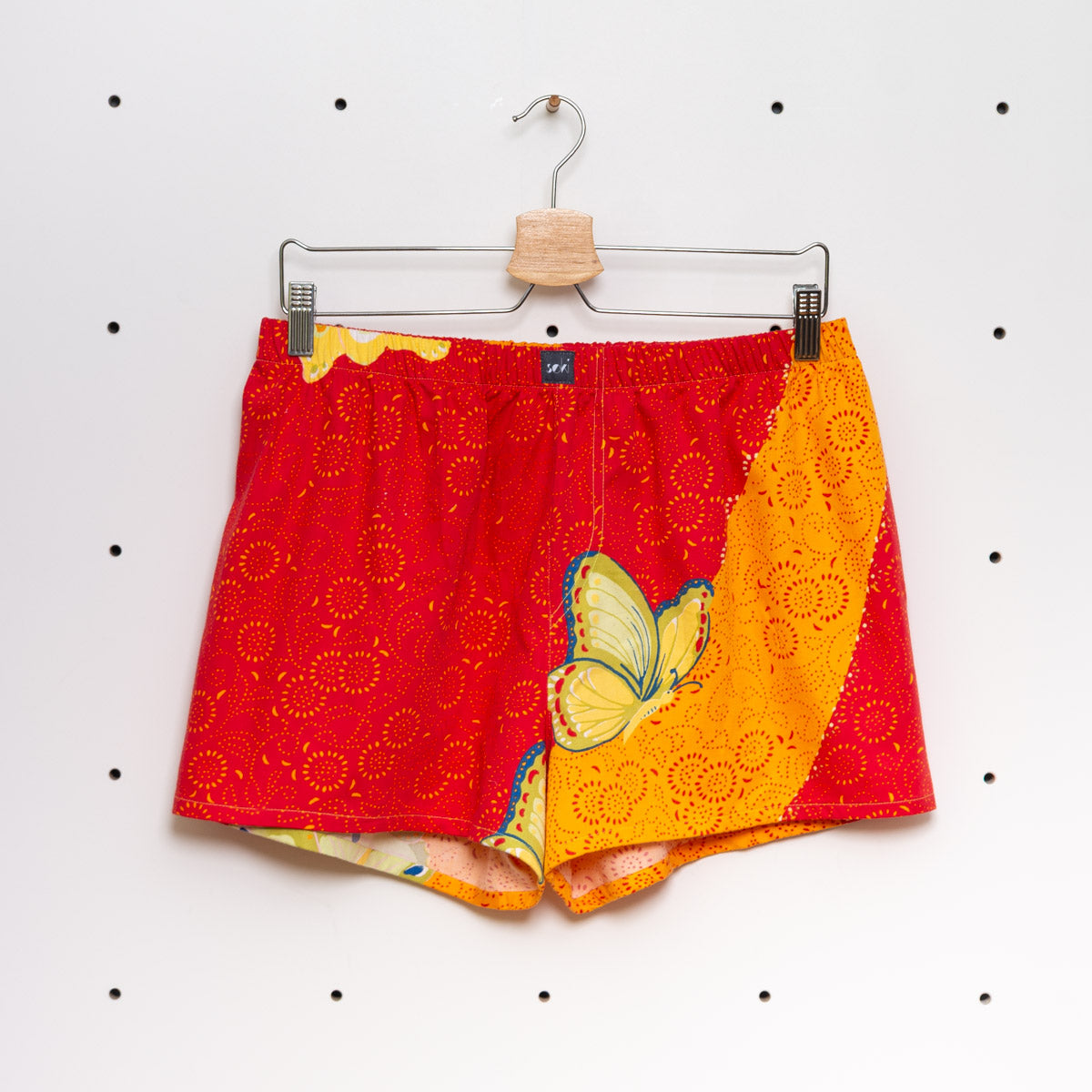 soki Upcycling Boxershorts aus Baumwoll-Bettwäsche
