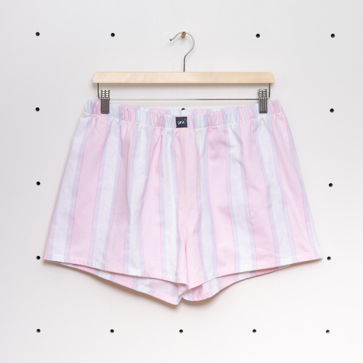 soki Upcycling Boxershorts aus Baumwoll-Bettwäsche