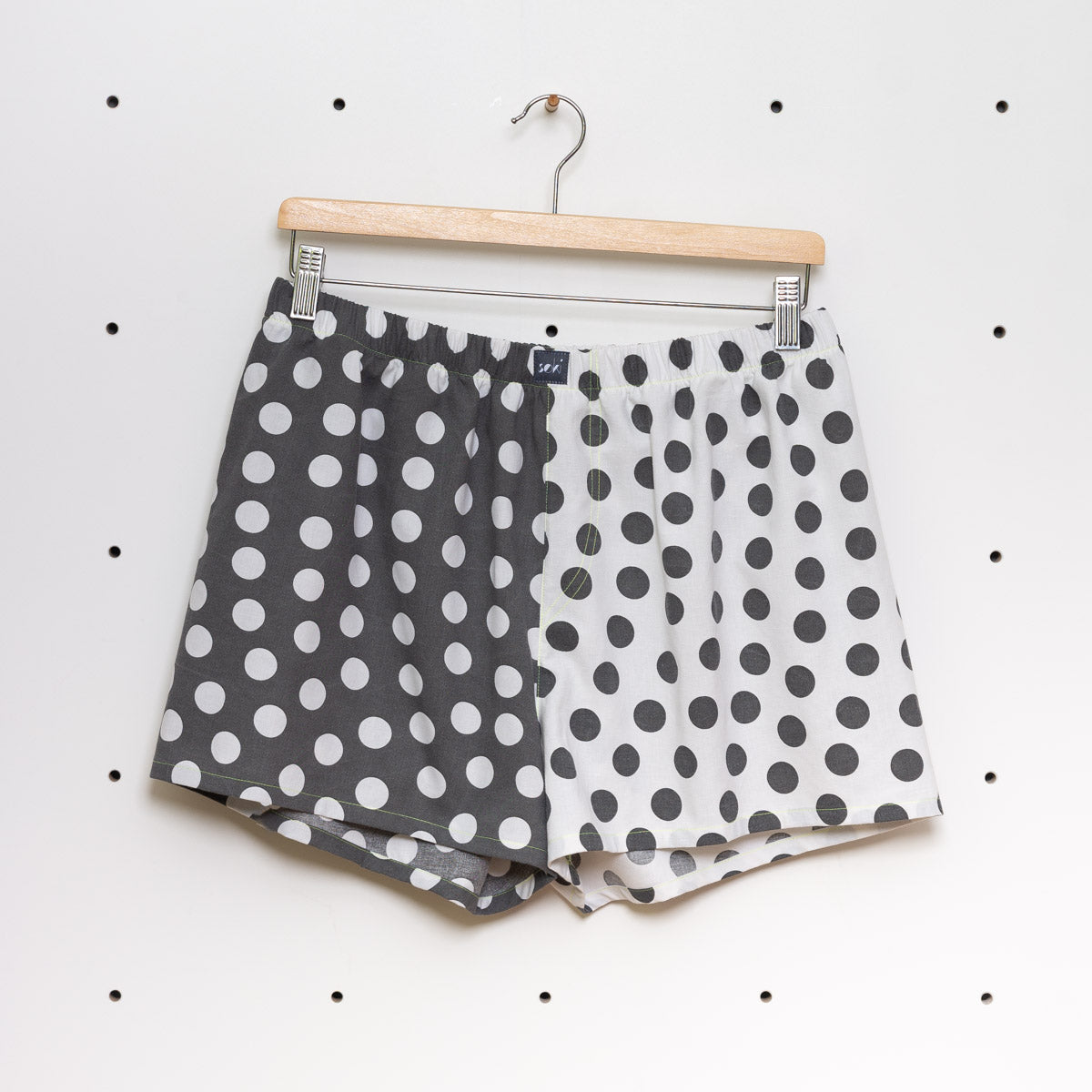 soki Upcycling Boxershorts aus Baumwoll-Bettwäsche