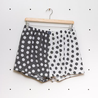 soki Upcycling Boxershorts aus Baumwoll-Bettwäsche