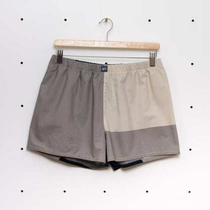 soki Upcycling Boxershorts aus Baumwoll-Bettwäsche