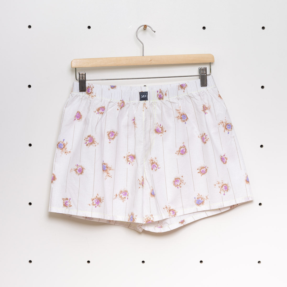 soki Upcycling Boxershorts aus Baumwoll-Bettwäsche