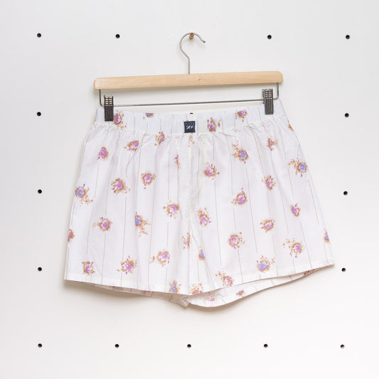 soki weite Baumwoll-Boxershorts Gr. M aus Upcycling-Bettwäsche – Unikat