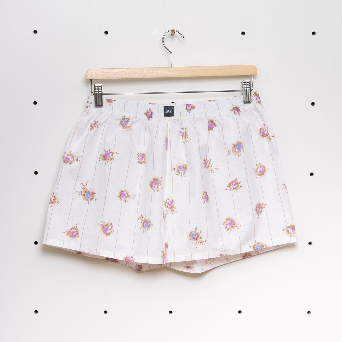 soki Upcycling Boxershorts aus Baumwoll-Bettwäsche