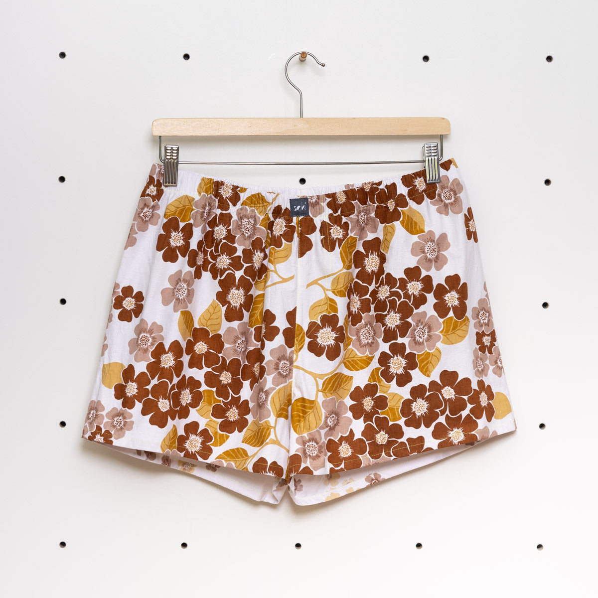 soki Upcycling Boxershorts aus Baumwoll-Bettwäsche