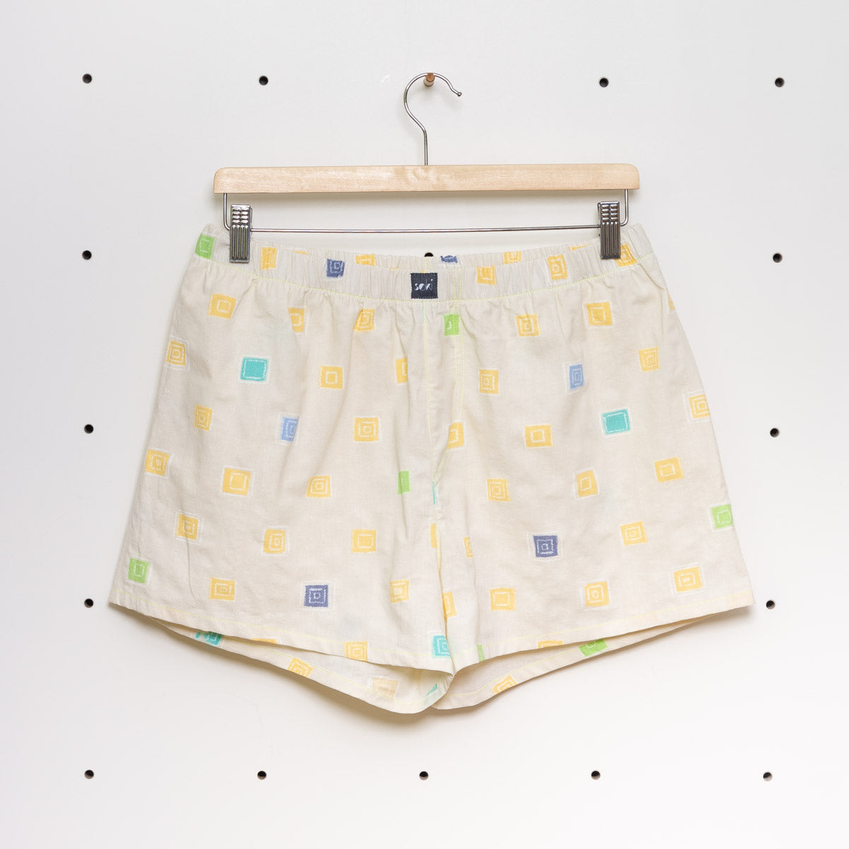 soki Upcycling Boxershorts aus Baumwoll-Bettwäsche