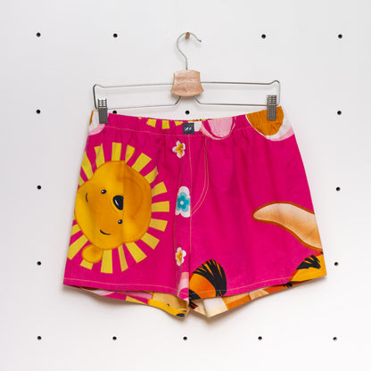 soki Upcycling Boxershorts aus Baumwoll-Bettwäsche