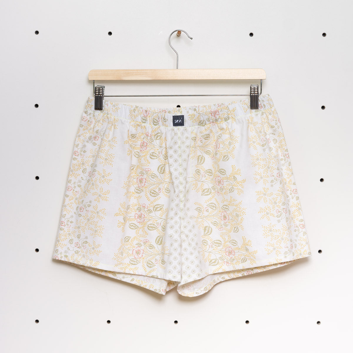 soki Upcycling Boxershorts aus Baumwoll-Bettwäsche