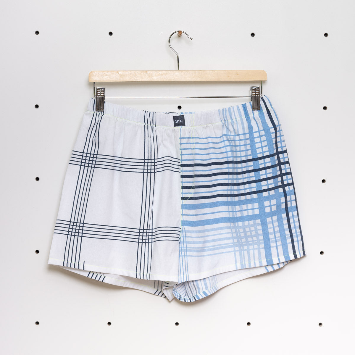 soki Upcycling Boxershorts aus Baumwoll-Bettwäsche