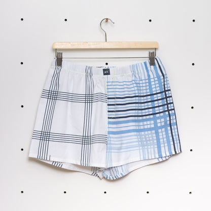 soki Upcycling Boxershorts aus Baumwoll-Bettwäsche