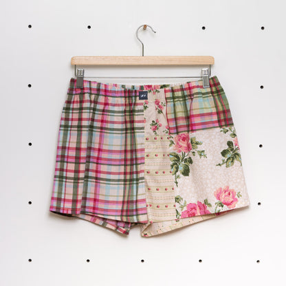 soki Upcycling Boxershorts aus Baumwoll-Bettwäsche