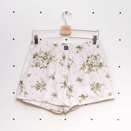 soki weite Baumwoll-Boxershorts Gr. M aus Upcycling-Bettwäsche – Unikat