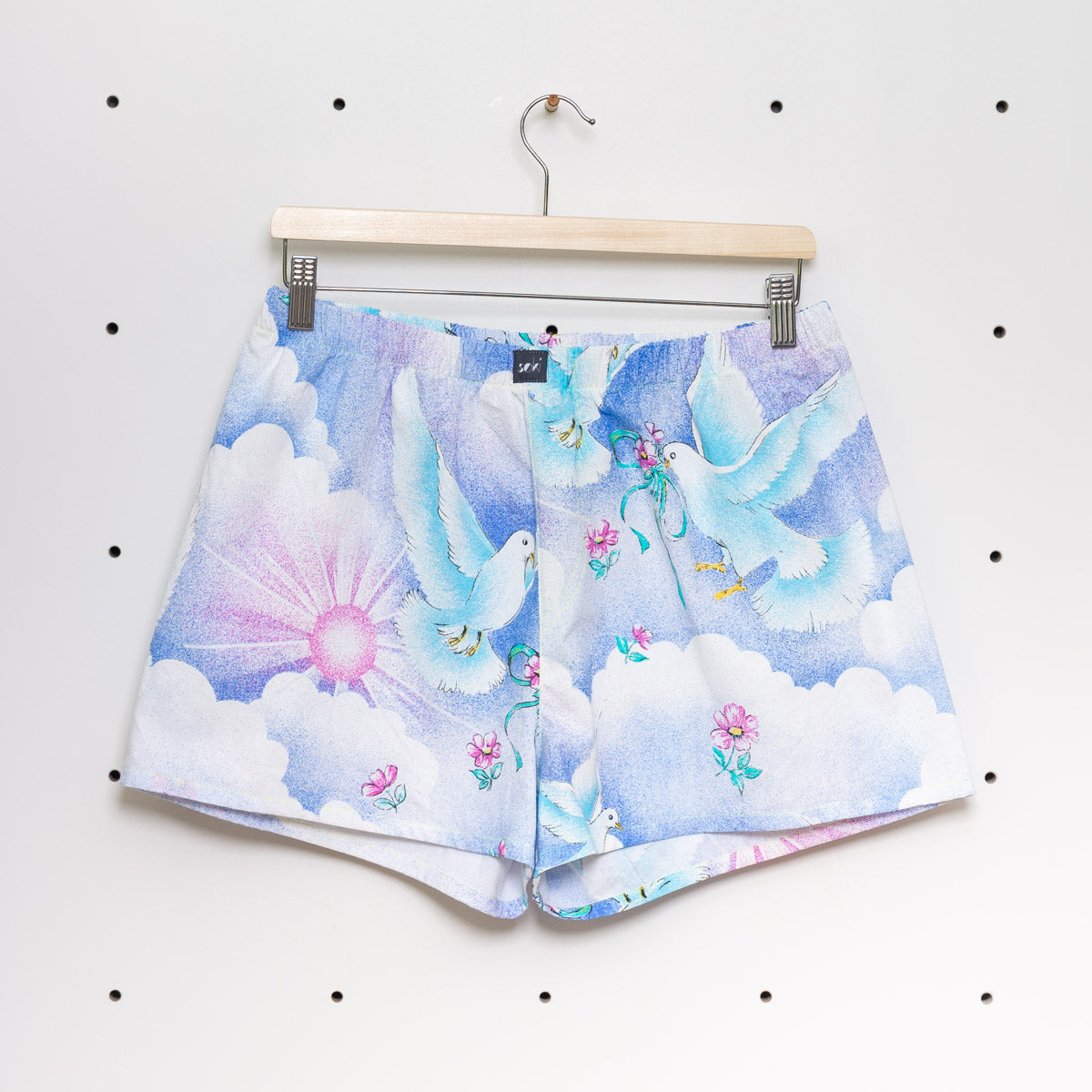 soki Upcycling Boxershorts aus Baumwoll-Bettwäsche
