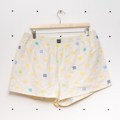 soki Upcycling Boxershorts aus Baumwoll-Bettwäsche