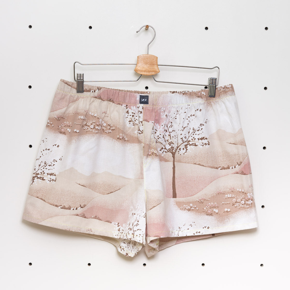 soki Upcycling Boxershorts aus Baumwoll-Bettwäsche