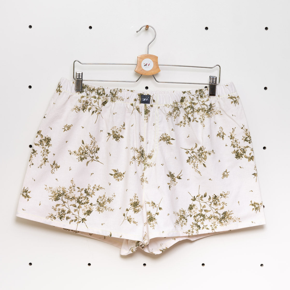 soki Upcycling Boxershorts aus Baumwoll-Bettwäsche