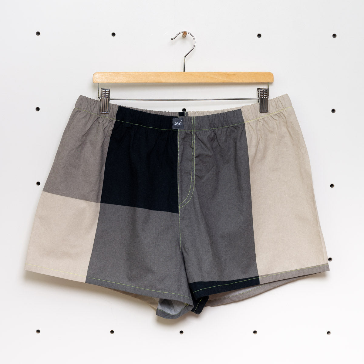 soki Upcycling Boxershorts aus Baumwoll-Bettwäsche