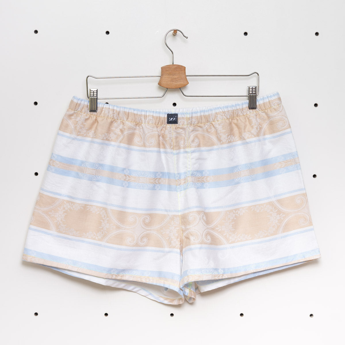 soki Upcycling Boxershorts aus Baumwoll-Bettwäsche