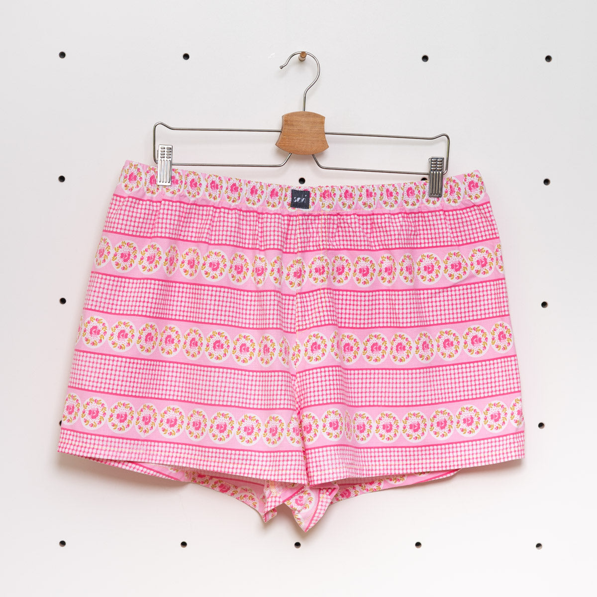soki Upcycling Boxershorts aus Baumwoll-Bettwäsche