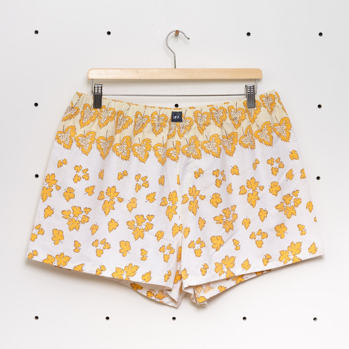 soki Upcycling Boxershorts aus Baumwoll-Bettwäsche