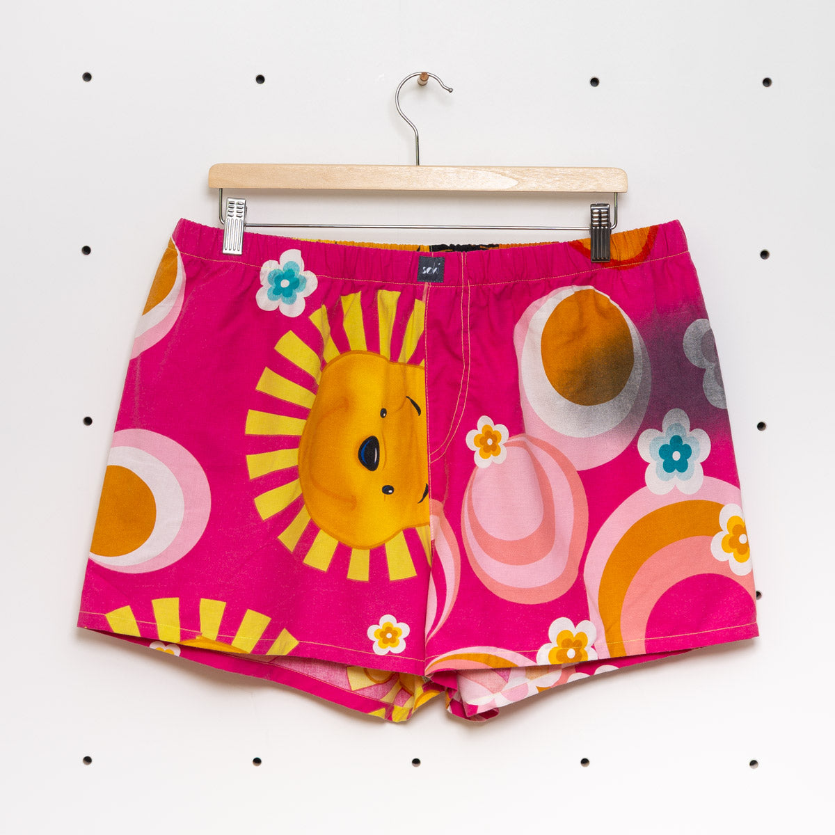 soki Upcycling Boxershorts aus Baumwoll-Bettwäsche