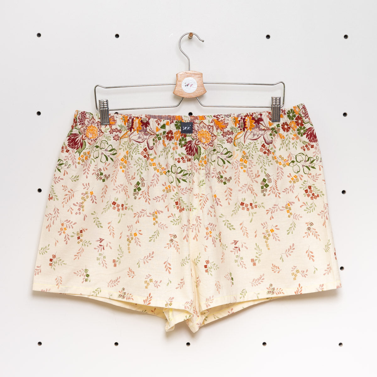 soki Upcycling Boxershorts aus Baumwoll-Bettwäsche