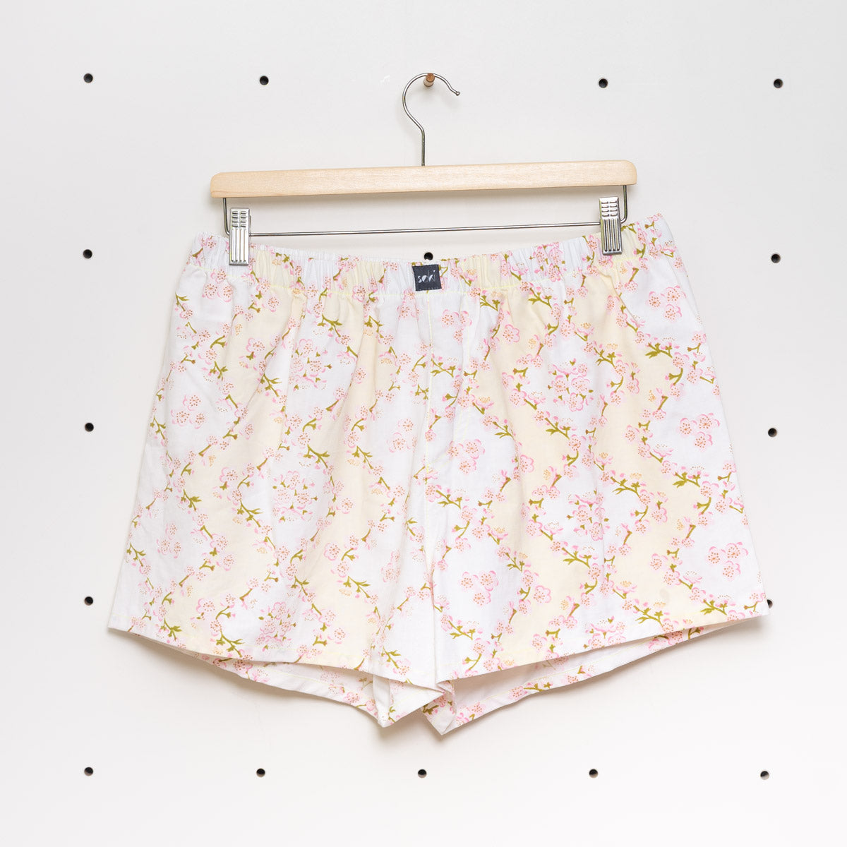 soki Upcycling Boxershorts aus Baumwoll-Bettwäsche
