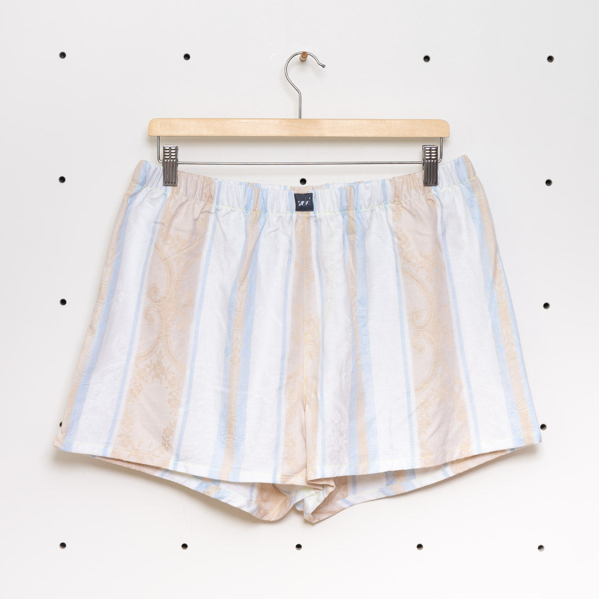 soki Upcycling Boxershorts aus Baumwoll-Bettwäsche