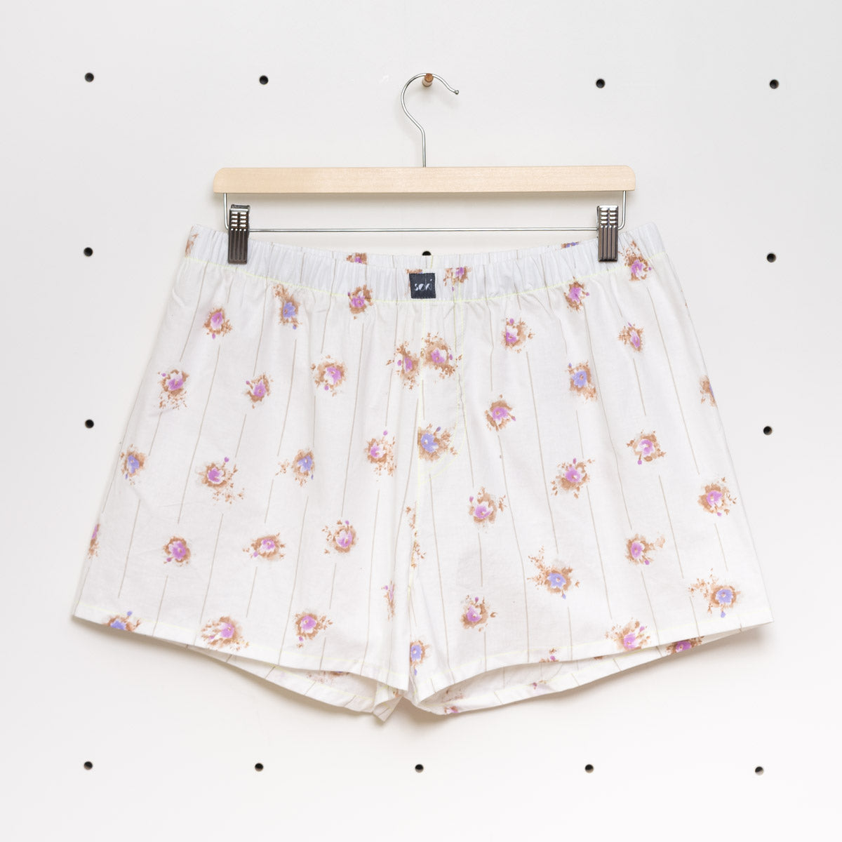 soki Upcycling Boxershorts aus Baumwoll-Bettwäsche