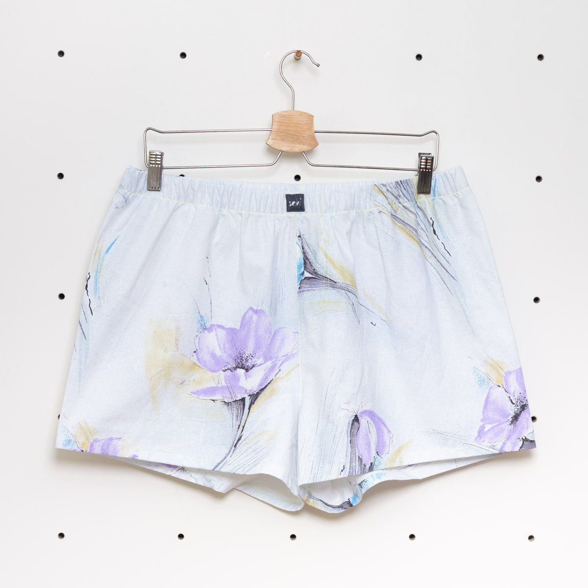 soki Upcycling Boxershorts aus Baumwoll-Bettwäsche