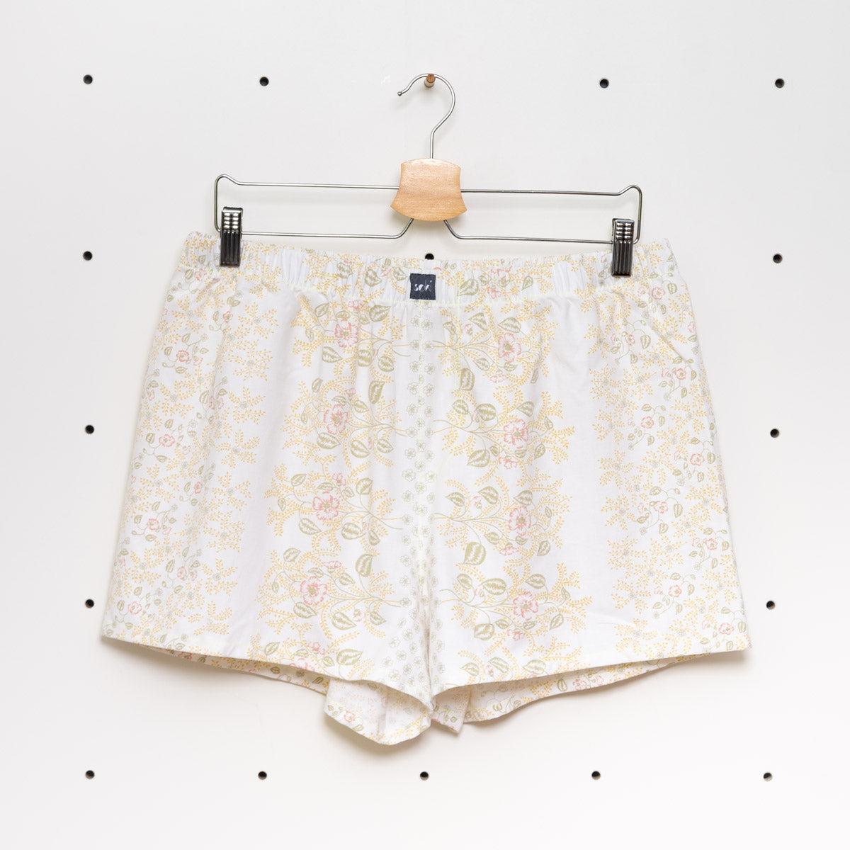 soki Upcycling Boxershorts aus Baumwoll-Bettwäsche
