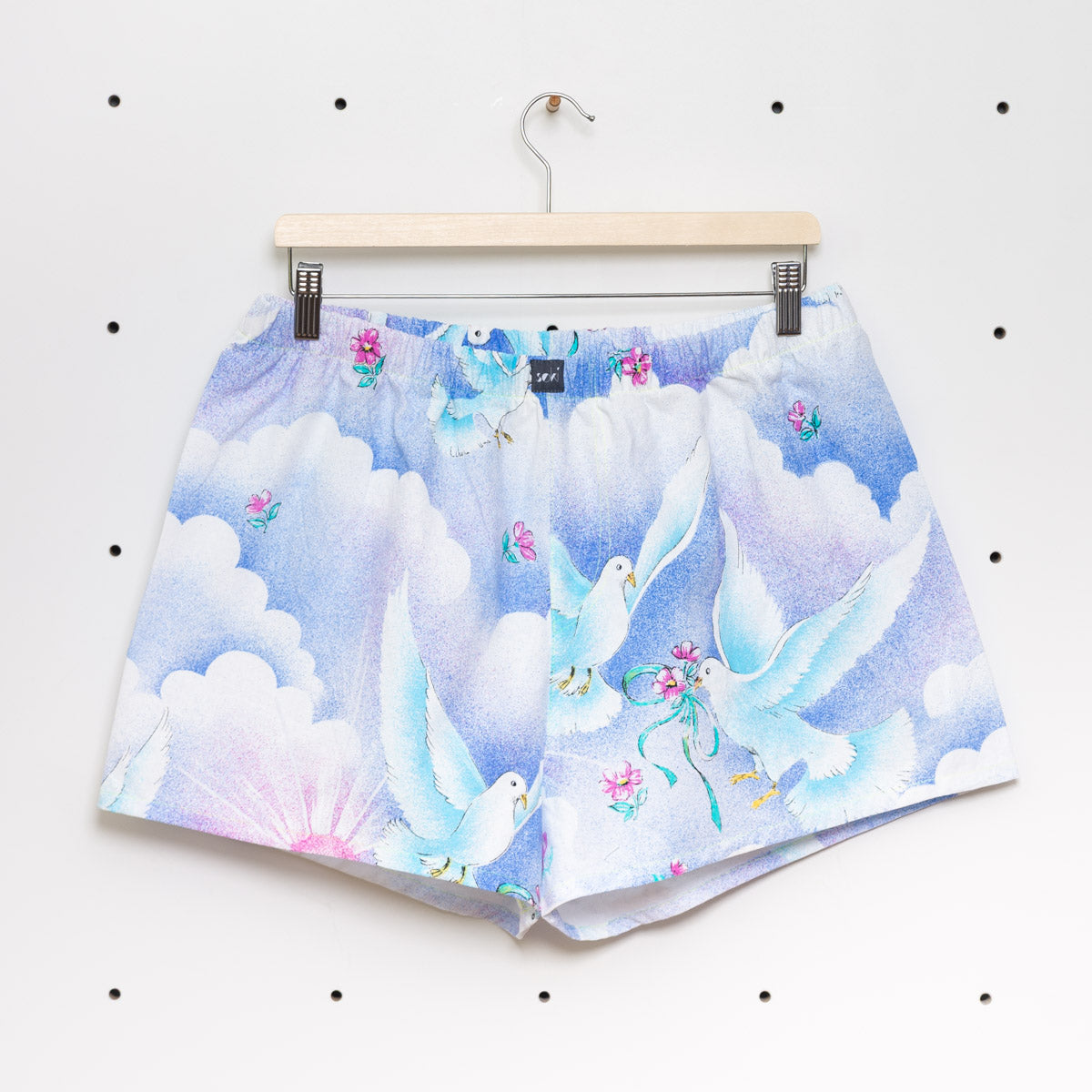 soki Upcycling Boxershorts aus Baumwoll-Bettwäsche