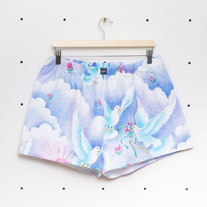 soki Upcycling Boxershorts aus Baumwoll-Bettwäsche